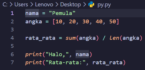 code python